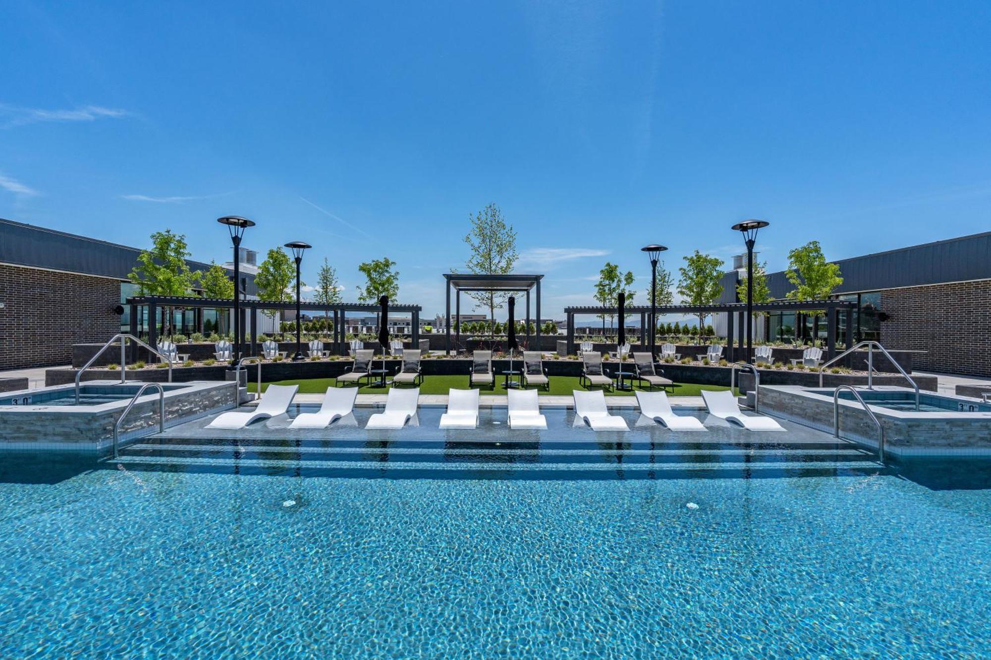 Ferienwohnung Outstanding Amenities-New Complex- Downtown Luxury Salt Lake City Exterior foto