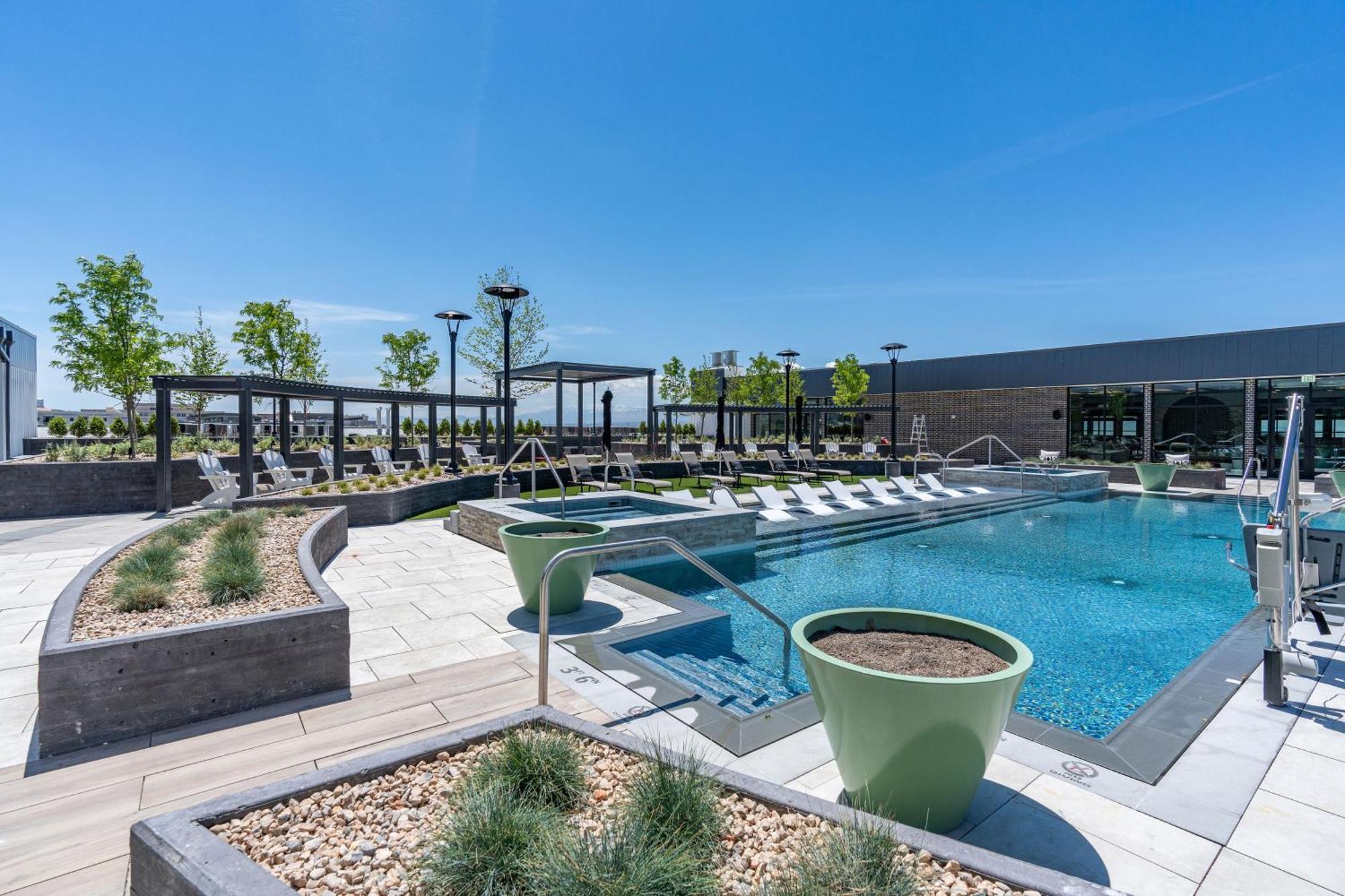 Ferienwohnung Outstanding Amenities-New Complex- Downtown Luxury Salt Lake City Exterior foto